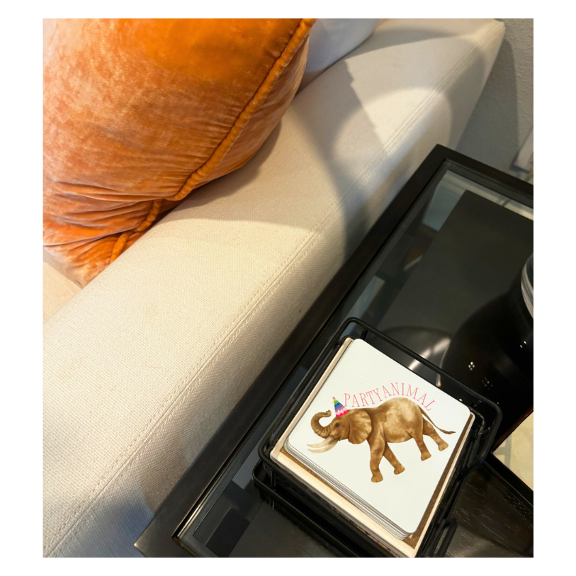 Party Animal Disposable Coasters image 0