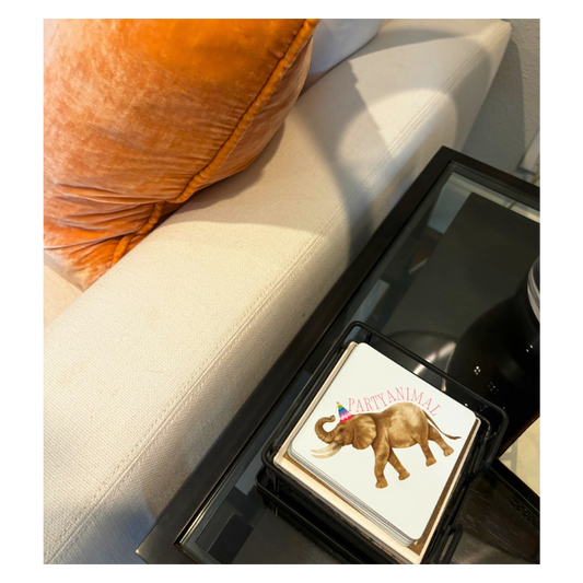 Party Animal Disposable Coasters image 0