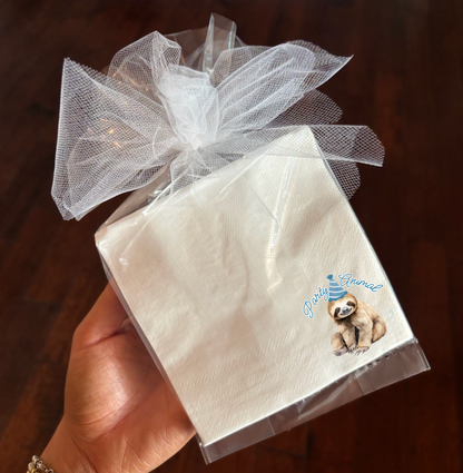 Party Animal Cocktail Napkins image 1