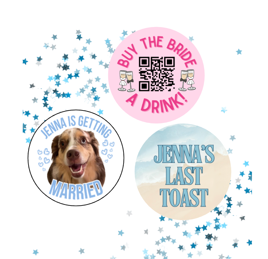 Bachelorette Stickers image 0