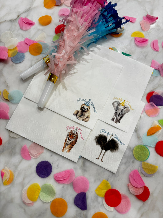 Party Animal Cocktail Napkins