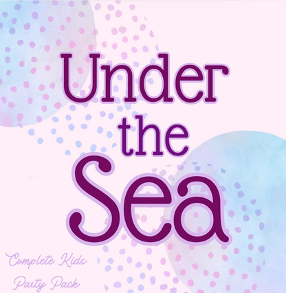 Under the Sea Mermaid Party Pack image 0