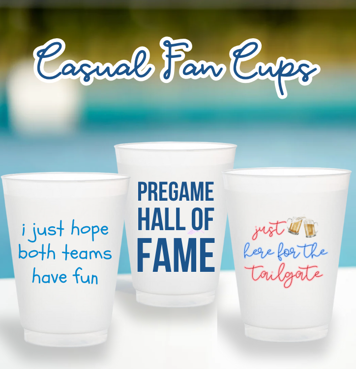 "Casual Fan" Cups image 0