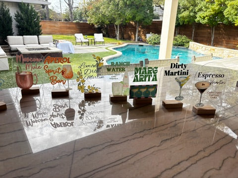 Custom Drink Sign image 0
