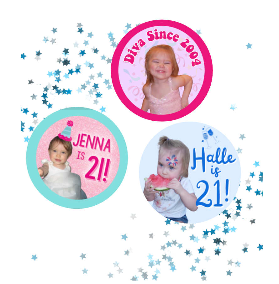 Birthday Party Stickers image 0