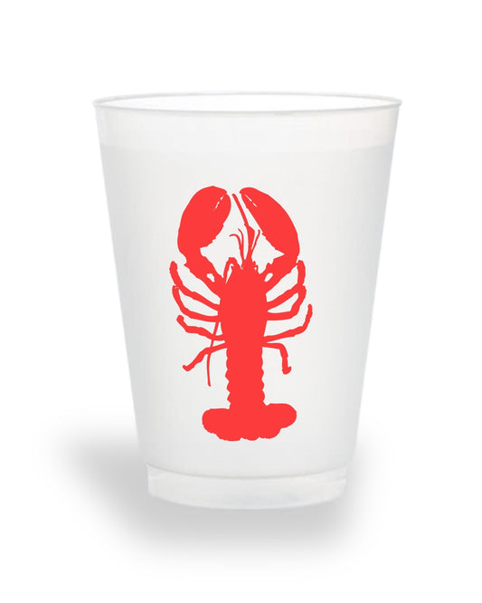 Red lobster ready-made frosted party cups