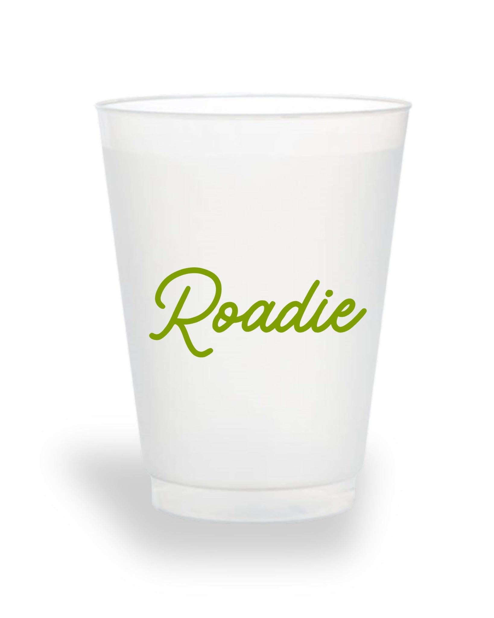 Roadie ready-made frosted party cups